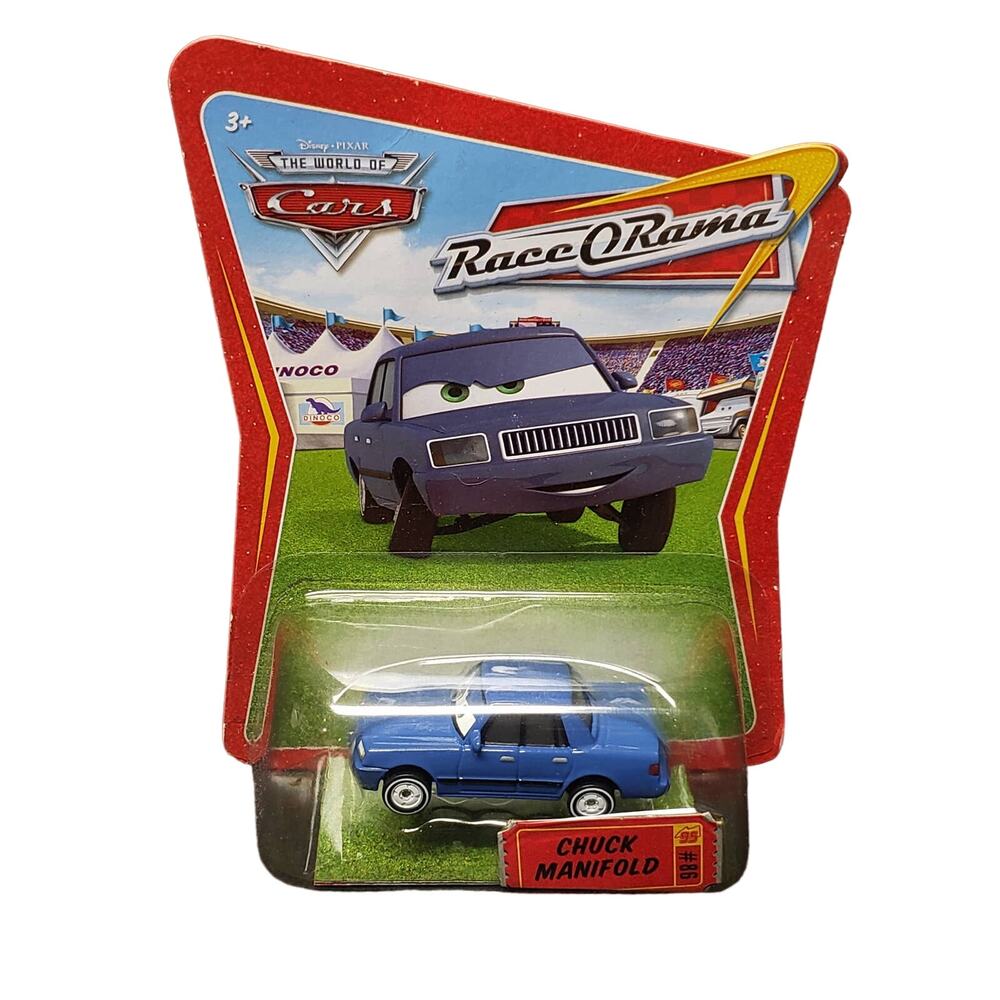 Disney Pixar The World of Cars | Race O Rama Chuck Manifold No. 86 Diecast Car